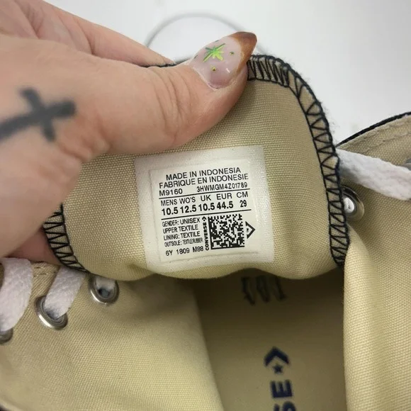 Converse Chuck Taylor All Star Shoes Mens Size 10.5 Samsung Company High Top - Picture 12 of 13